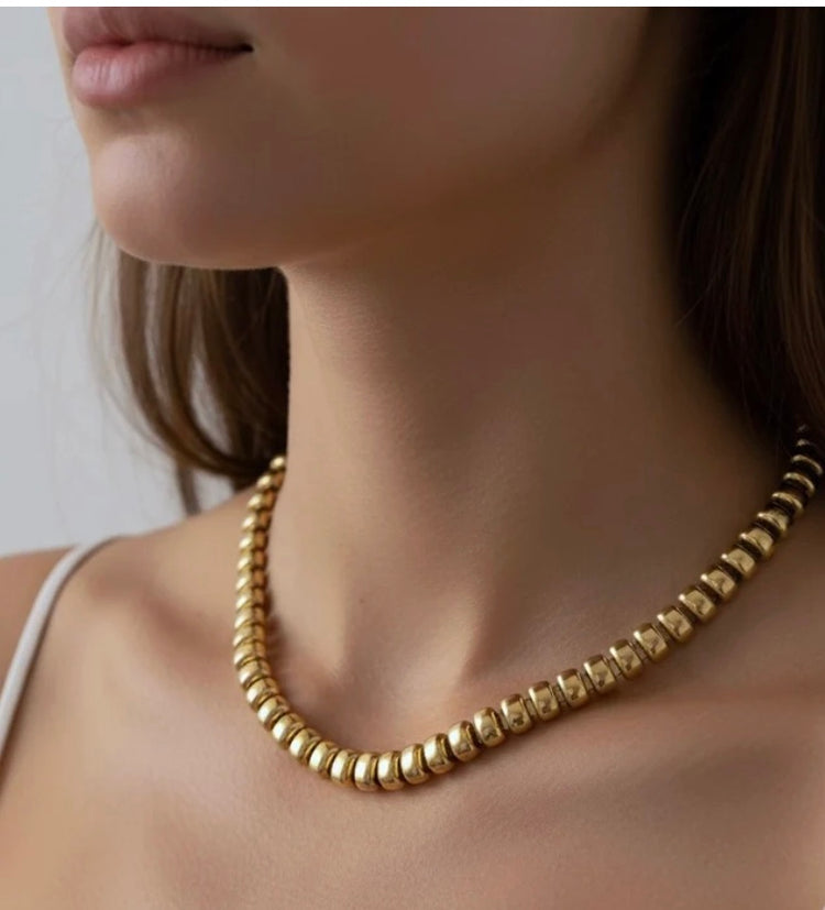 Fast Track Gold Necklace