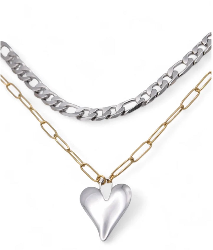 Carmela 2 Layer Necklace