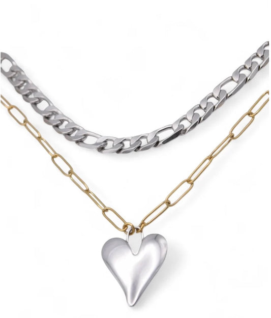 Carmela 2 Layer Necklace