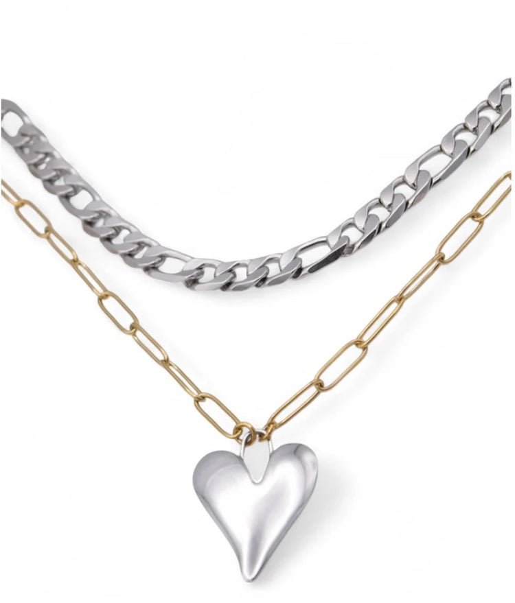 Carmela 2 Layer Necklace