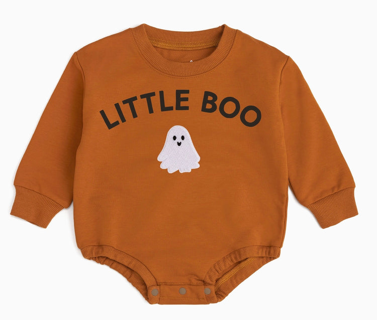 Little Boo Long Sleeve Onesie