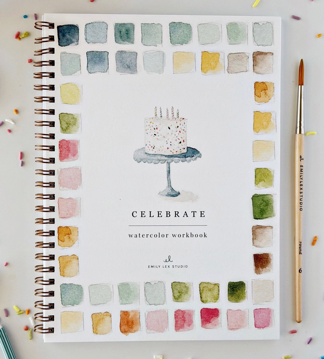 Celebrate Watercolor Book