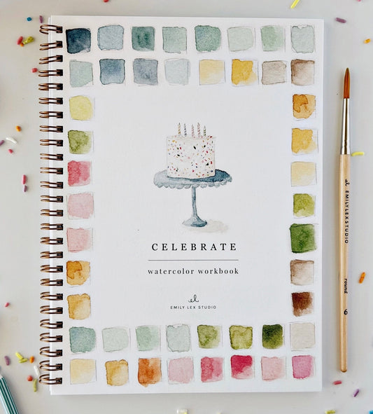 Celebrate Watercolor Book