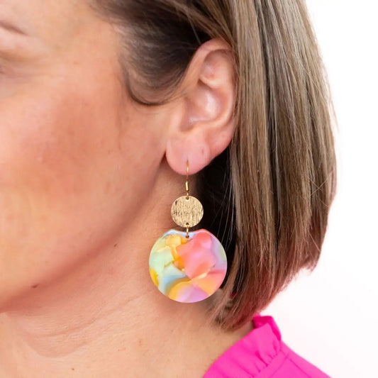 Zoey Earrings Rainbow Delight