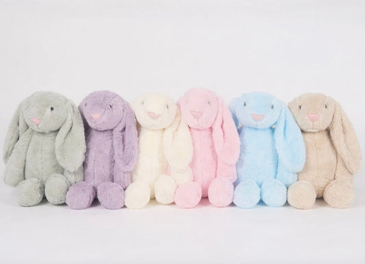 Embroidered Plush Bunny