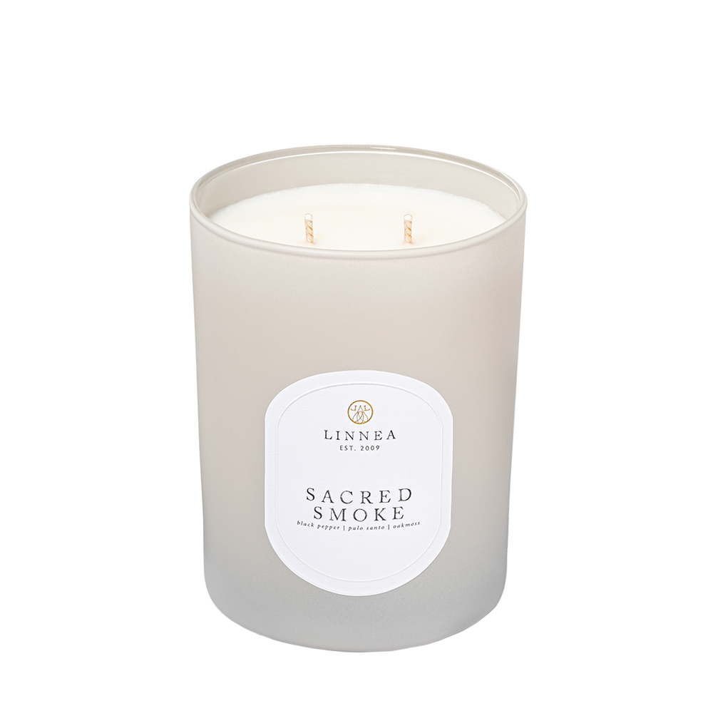 Sacred Smoke 2 Wick Candle