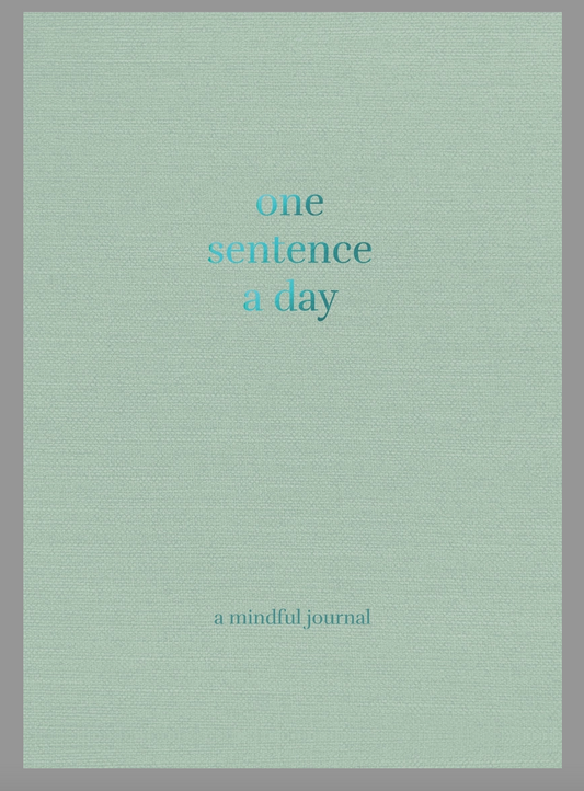 Once Sentence a Day - a mindful journal