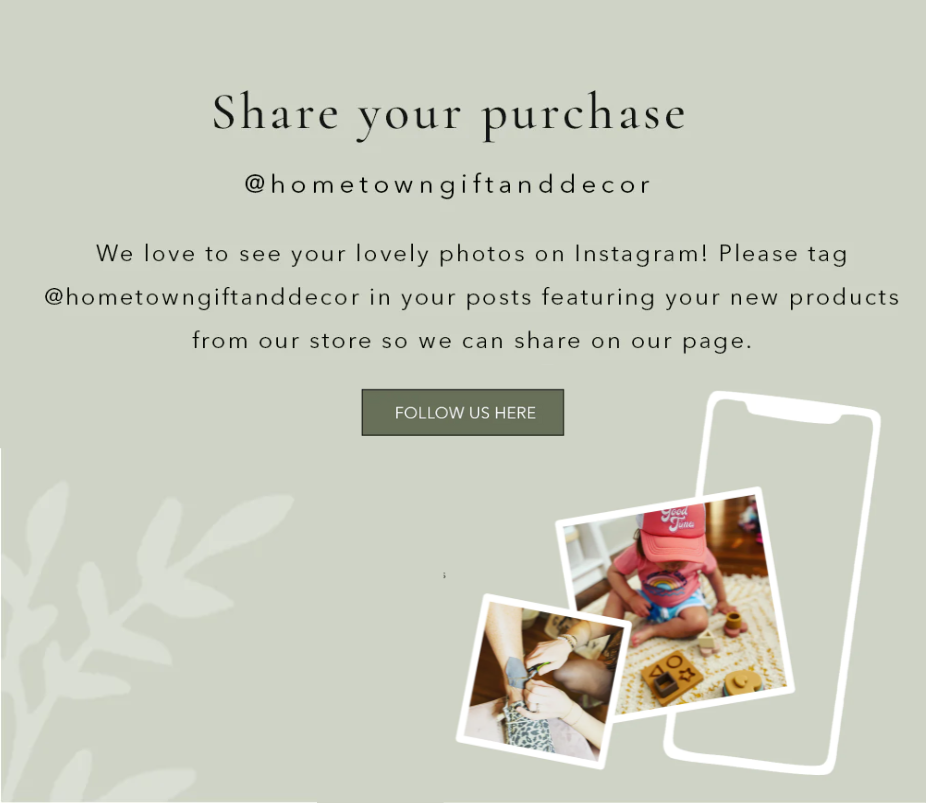 Share your purchase