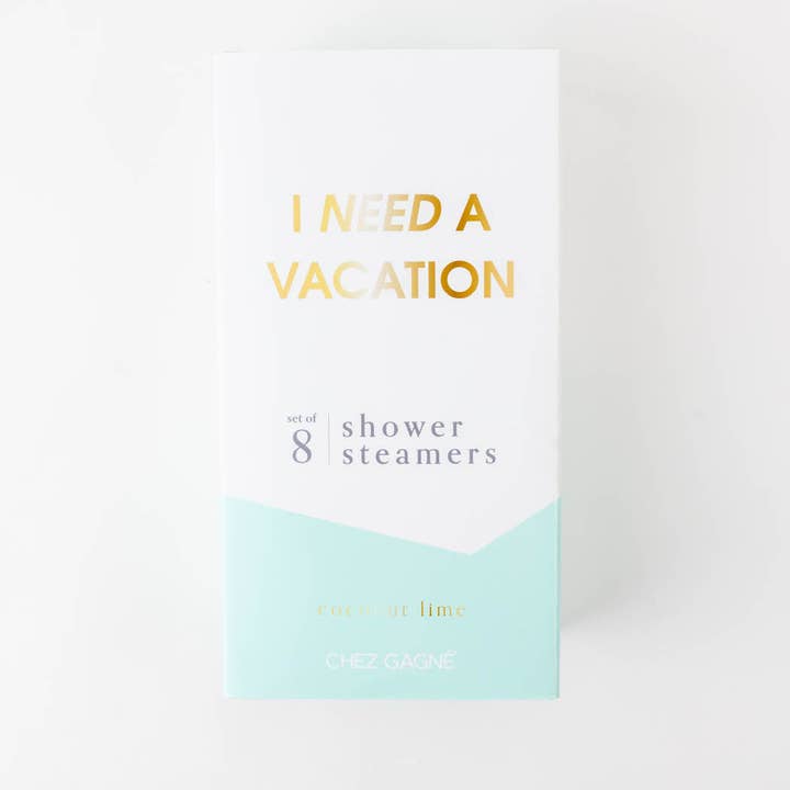 Chez Gagne I need a Vacation Shower Steamer