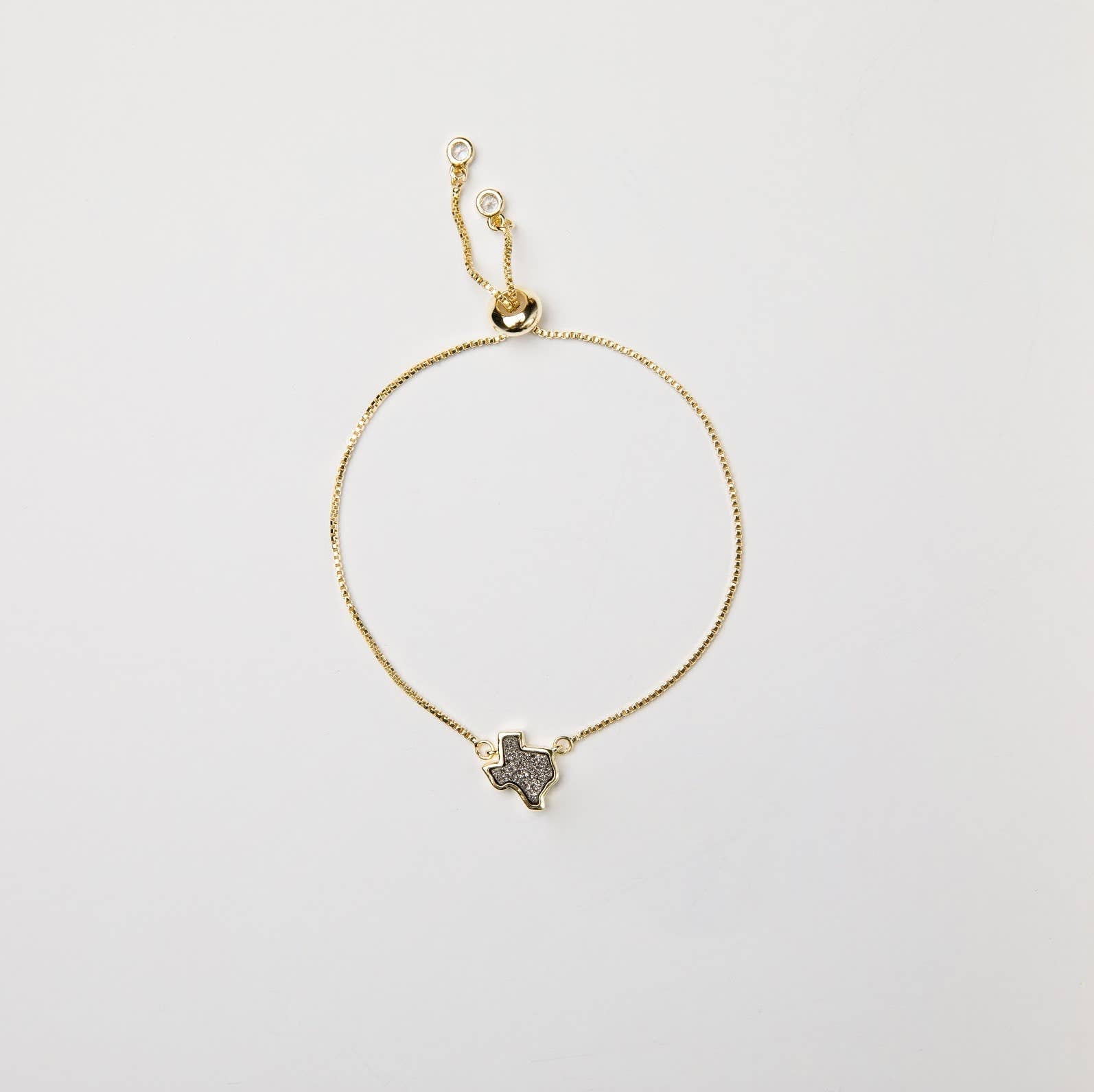 Brenda Grands Texas Druzy Bracelet in Silver