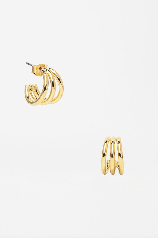 Triple Mini Hoops