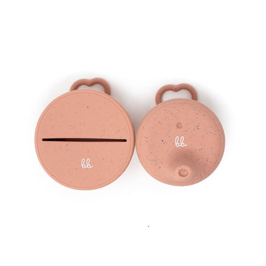 Silicone Snack & Sippy Lids Set
